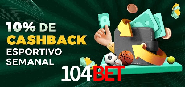 10% de bônus de cashback na 104bet