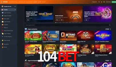 Biblioteca de slots populares na 104bet